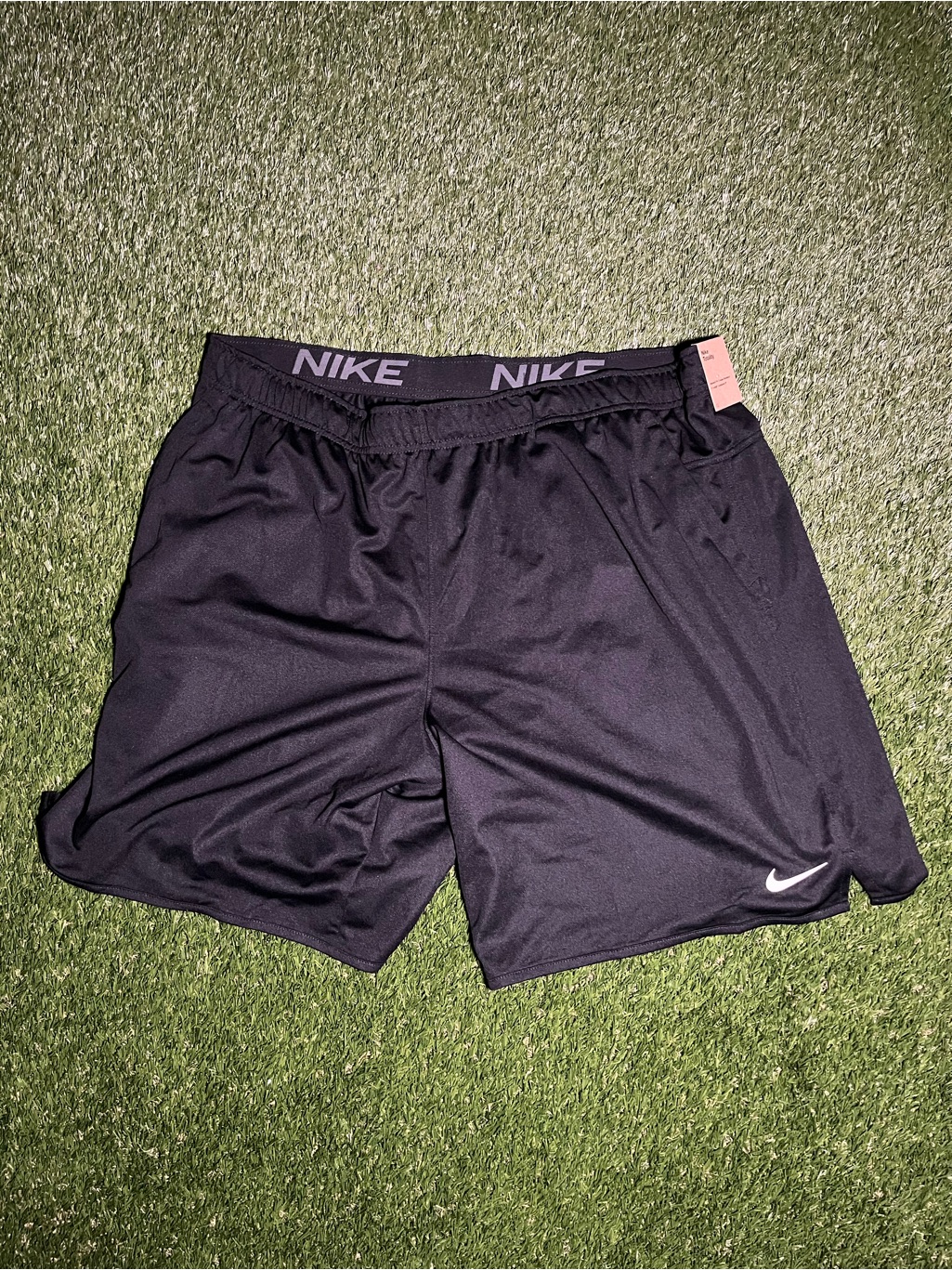 Men’s Nike 3xl Black Athletic Training Shorts With Branded Waistband Nwt